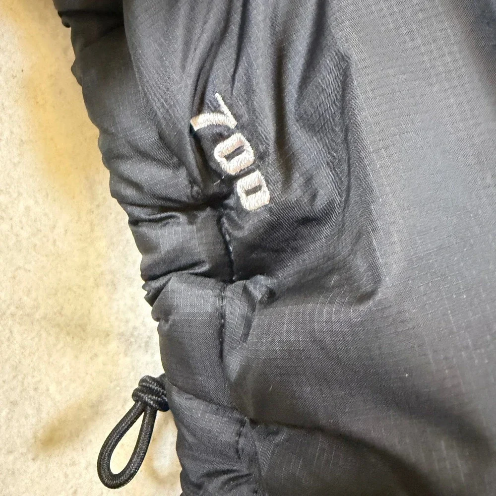 The North Face Nuptse 700 Down Puffer Vest Black Mens Gorpcore Winter Jacket
